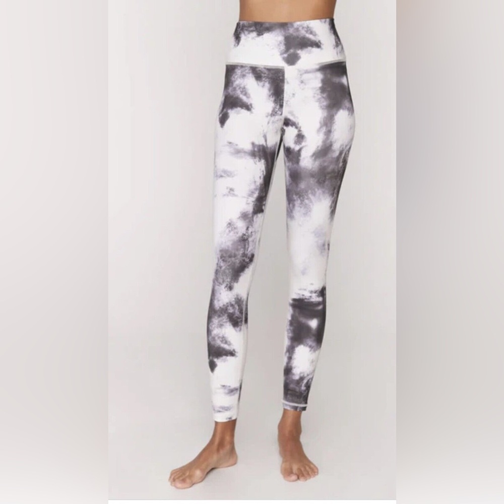 Spiritual Gangster Moon tie dye leggings